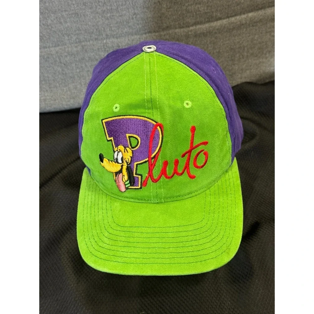 Vintage Style Pluto Cap Walt Disney World Baseball Hat